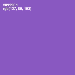 #8959C1 - Amethyst Color Image