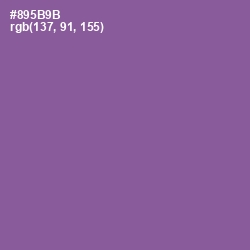 #895B9B - Trendy Pink Color Image