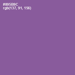 #895B9C - Trendy Pink Color Image