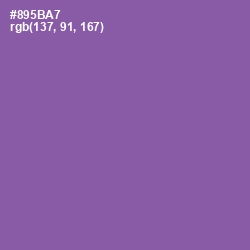 #895BA7 - Trendy Pink Color Image