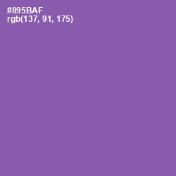 #895BAF - Wisteria Color Image
