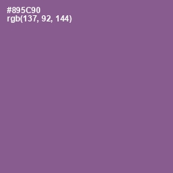 #895C90 - Trendy Pink Color Image