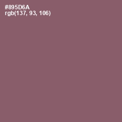 #895D6A - Cannon Pink Color Image