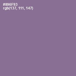 #896F93 - Trendy Pink Color Image