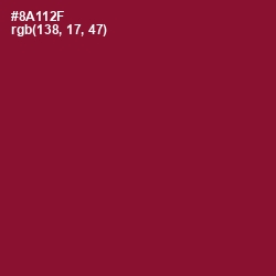 #8A112F - Merlot Color Image