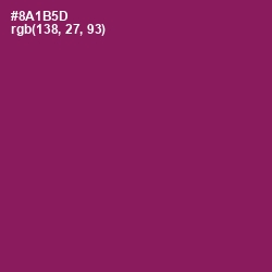 #8A1B5D - Disco Color Image