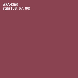 #8A4350 - Copper Rust Color Image