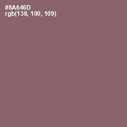 #8A646D - Sand Dune Color Image