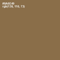 #8A6E49 - Shadow Color Image