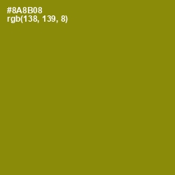 #8A8B08 - Olive Color Image