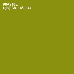 #8A910E - Olive Color Image