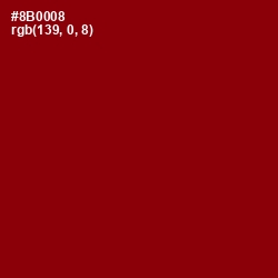 #8B0008 - Red Berry Color Image