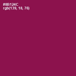 #8B124C - Disco Color Image