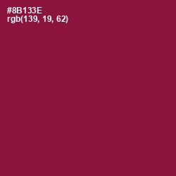 #8B133E - Merlot Color Image