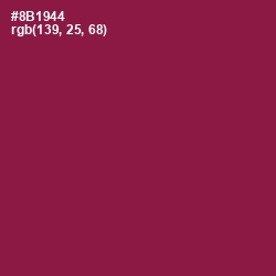 #8B1944 - Disco Color Image