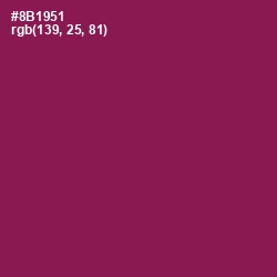 #8B1951 - Disco Color Image