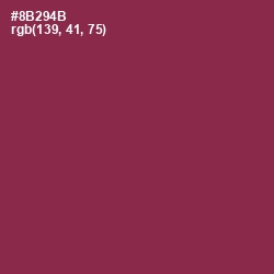 #8B294B - Camelot Color Image