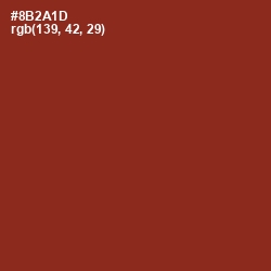 #8B2A1D - Red Robin Color Image