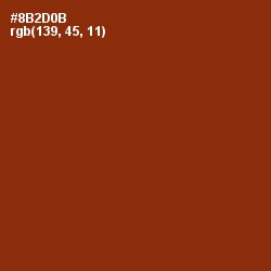#8B2D0B - Red Robin Color Image