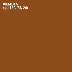 #8B4B1A - Rope Color Image