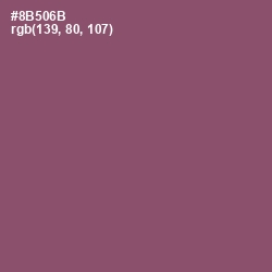 #8B506B - Cannon Pink Color Image