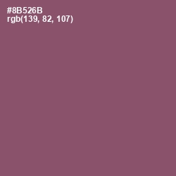 #8B526B - Cannon Pink Color Image