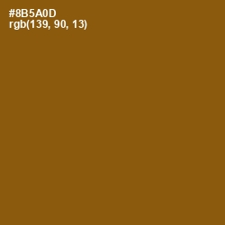 #8B5A0D - Rusty Nail Color Image