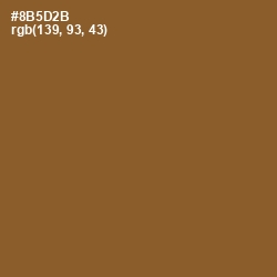 #8B5D2B - Potters Clay Color Image