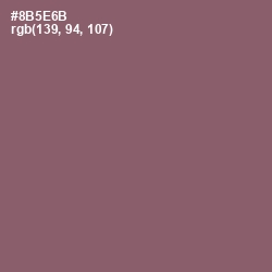 #8B5E6B - Cannon Pink Color Image
