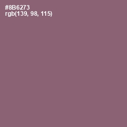 #8B6273 - Opium Color Image