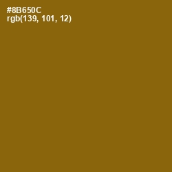 #8B650C - Corn Harvest Color Image