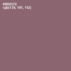 #8B6570 - Opium Color Image