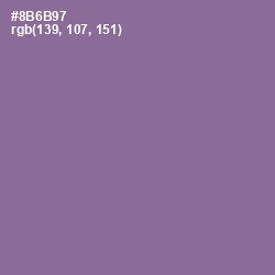 #8B6B97 - Trendy Pink Color Image