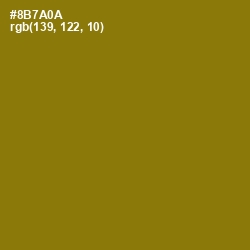 #8B7A0A - Corn Harvest Color Image