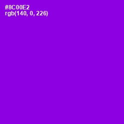 #8C00E2 - Electric Violet Color Image