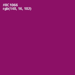 #8C1066 - Fresh Eggplant Color Image