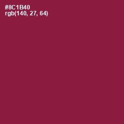 #8C1B40 - Disco Color Image