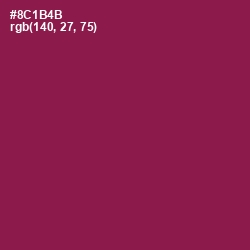 #8C1B4B - Disco Color Image