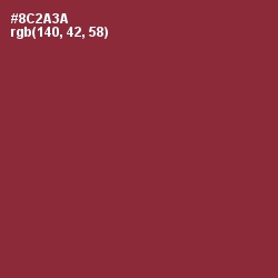 #8C2A3A - Stiletto Color Image