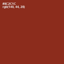 #8C2C1C - Red Robin Color Image