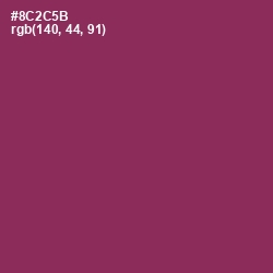#8C2C5B - Camelot Color Image