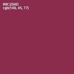 #8C2D4D - Camelot Color Image