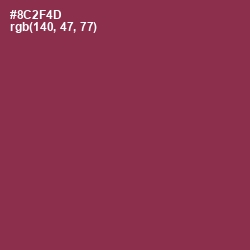 #8C2F4D - Camelot Color Image