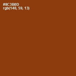 #8C3B0D - Red Robin Color Image