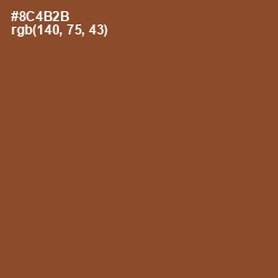 #8C4B2B - Mule Fawn Color Image