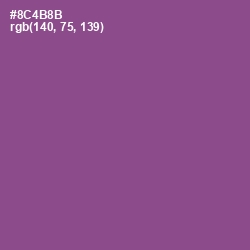 #8C4B8B - Strikemaster Color Image