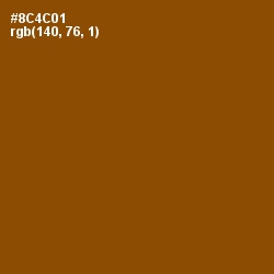 #8C4C01 - Korma Color Image