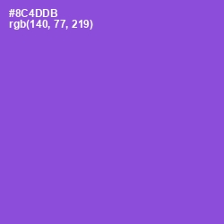 #8C4DDB - Amethyst Color Image