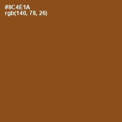 #8C4E1A - Rope Color Image