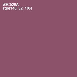 #8C526A - Cannon Pink Color Image